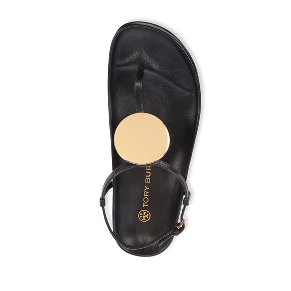 ☀️NWT☀️TORY BURCH Patos Sandals Black 7 - Picture 11 of 11